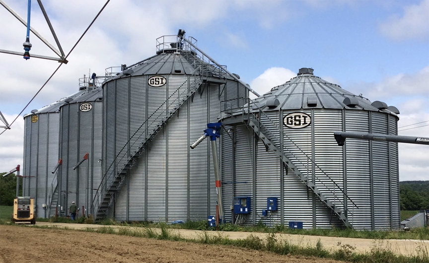 grain bins