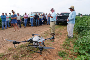LSU AgCenter's Randy Price with drone